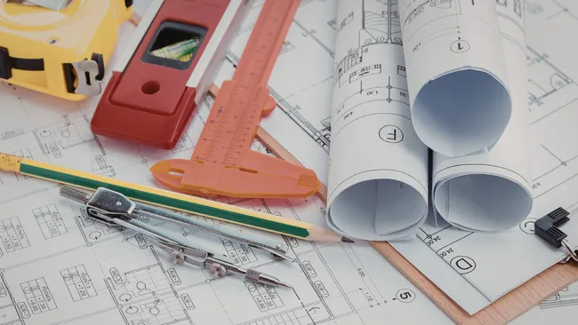 Physical Architectural Drawing Tools