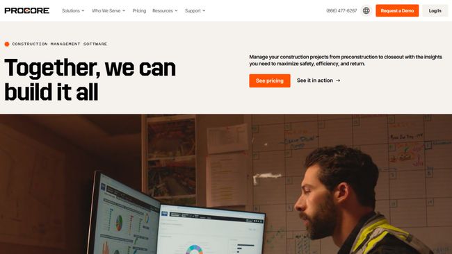 home page Procore