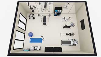 Gym Design Online & 3D Gym Floor Plan