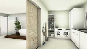 Bathroom and Laundry Room Combo Layouts: Types, Examples ...