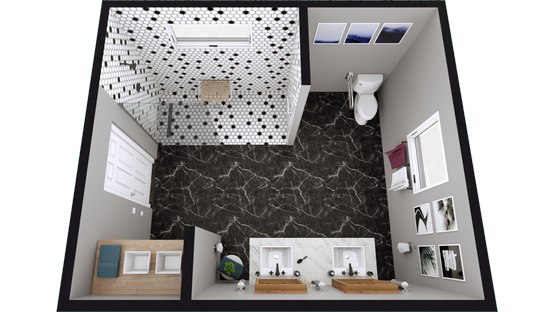 bathroom with disabled access