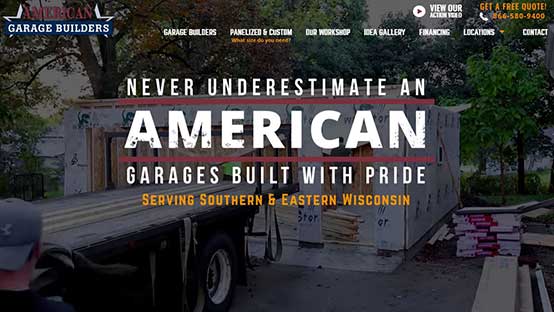 american garage builder