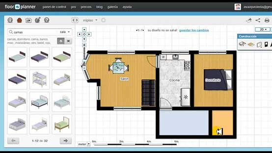 screenshot Floorplanner