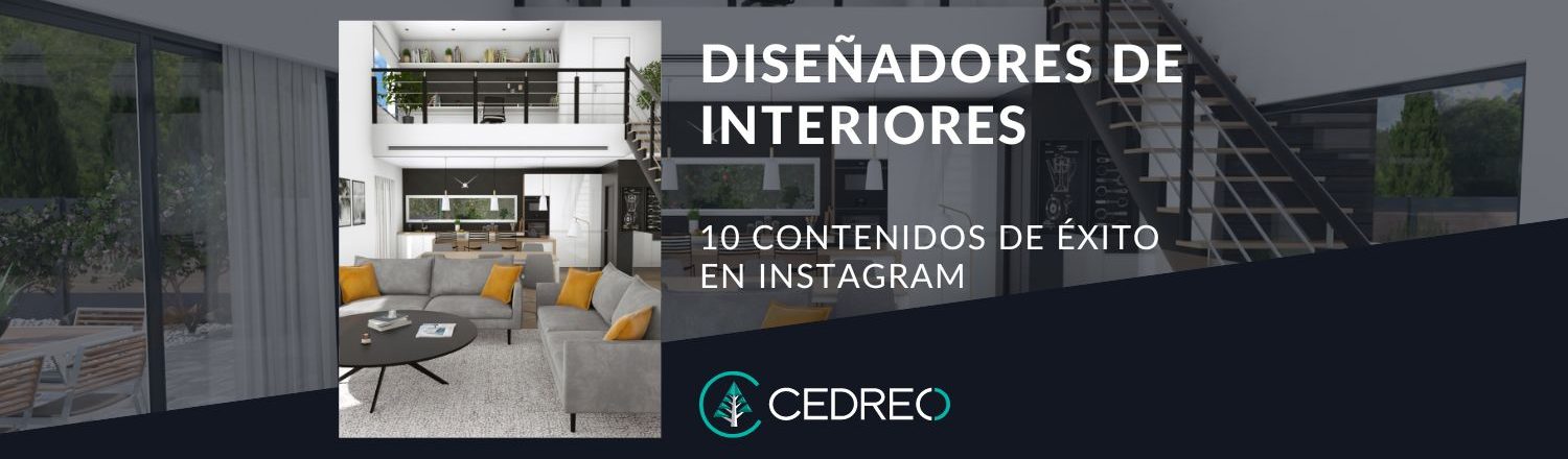 instagram contenidos para disenador de interiores artículo de blog de Cedreo