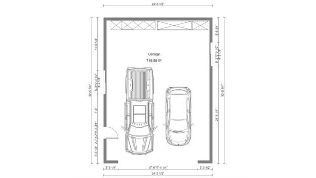 Multi-Car Detached Garage Designs