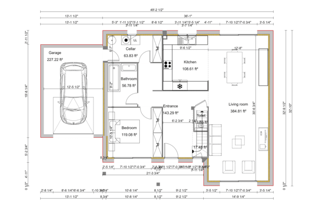 Easy 3D Home Design Software (Interior & Exterior) | Cedreo