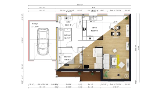 2D 3D Floor Plans