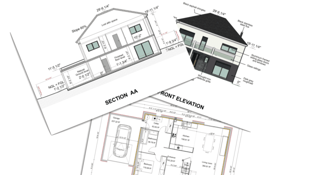 Blueprint House Plan Images - Free Download on Freepik