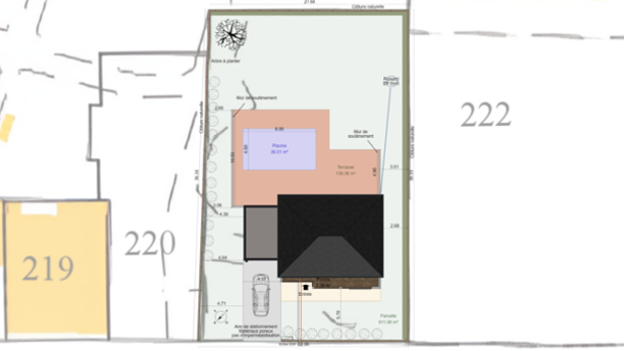 Plantilla gratuita de plano de oficina