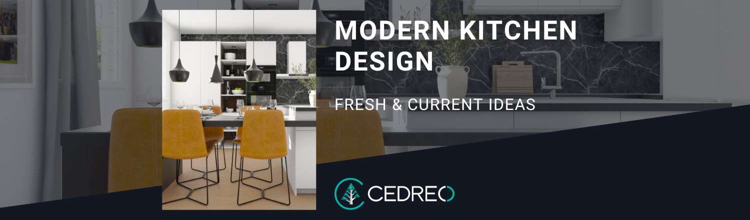 header blog post modern kitchen design