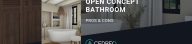 Header blog post open-concept-bathroom-pros-and-cons