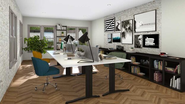 office designed with Cedreo software