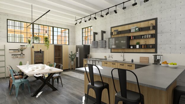 Industrial kitchen 