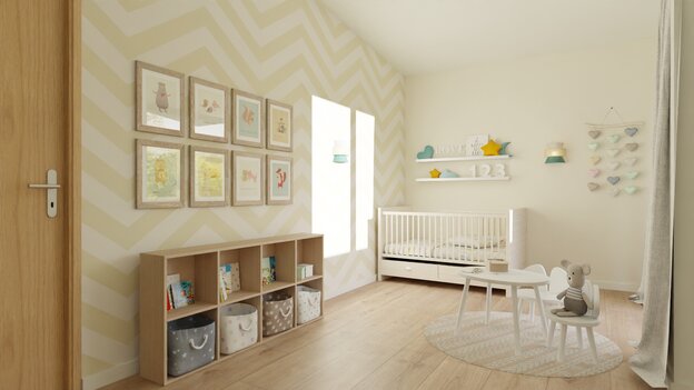 kids room designed with Cedreo