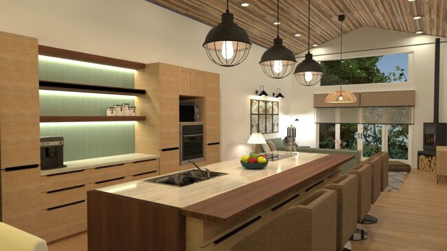 kitchen with Planner 5D