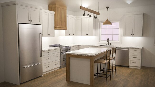 kitchen with SketchUp