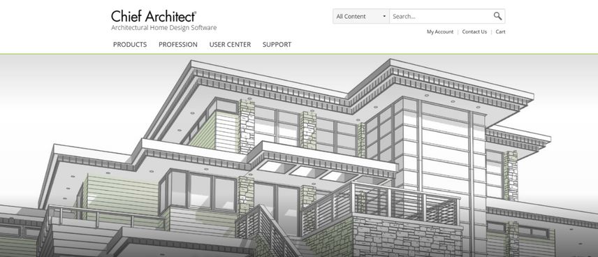 Home page Chief Architect