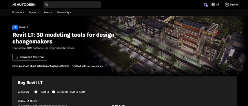 Home page Revit