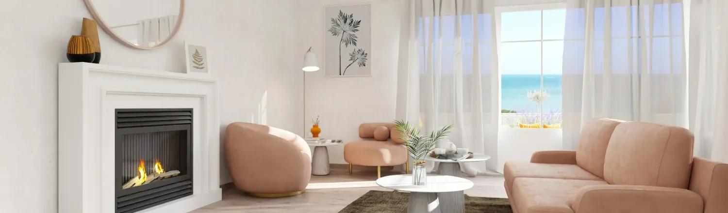 3D render of a livingroom designed with Cedreo