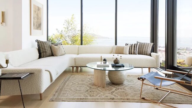 Minimalist living room example
