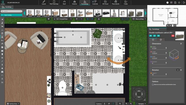 How to design a bathroom screenshot 2