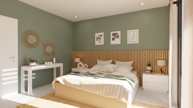 scandinavian bedroom example