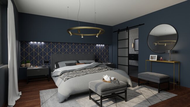 Master bedroom example