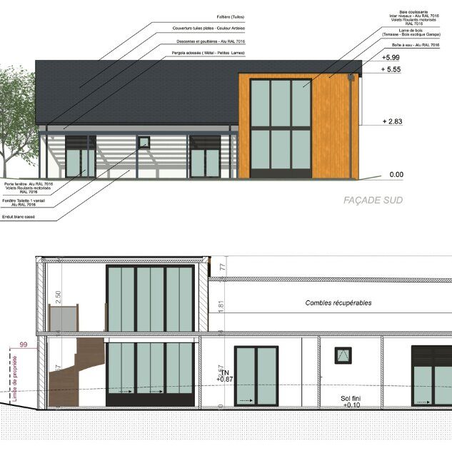 Montage home page maison 4 chambres