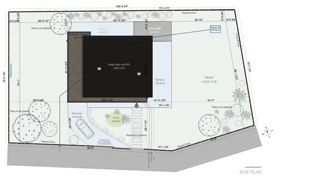 Site plan example