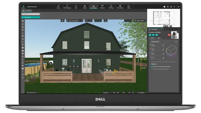 Cedreo software for barndominium designs