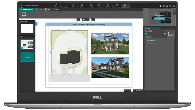 presentation document creation with Cedreo softxare