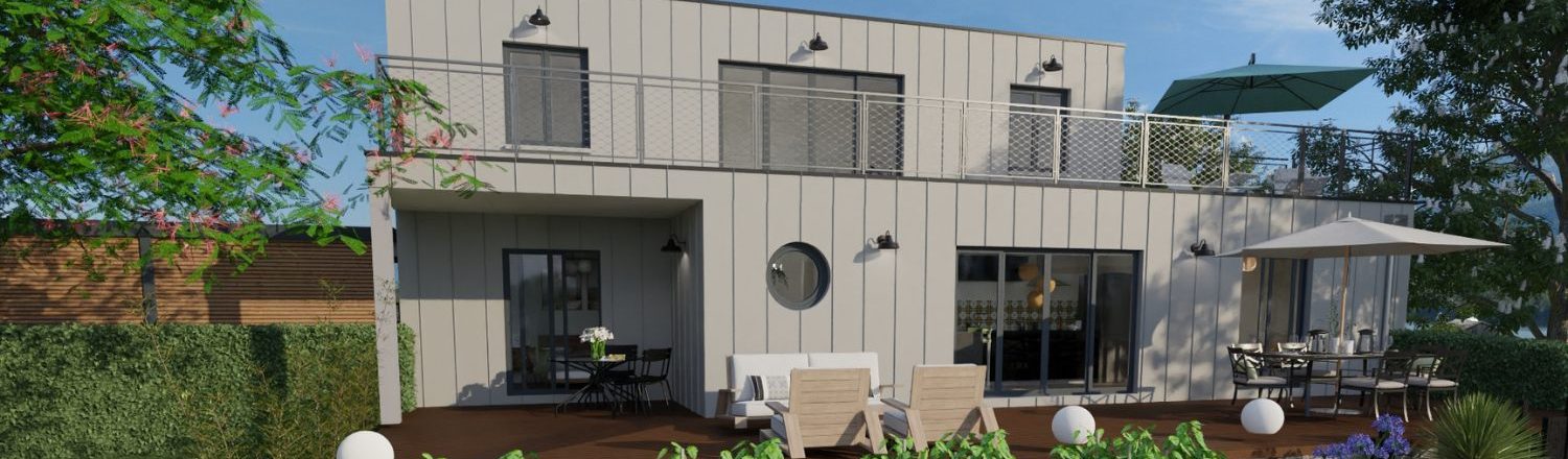 Header blog container house design