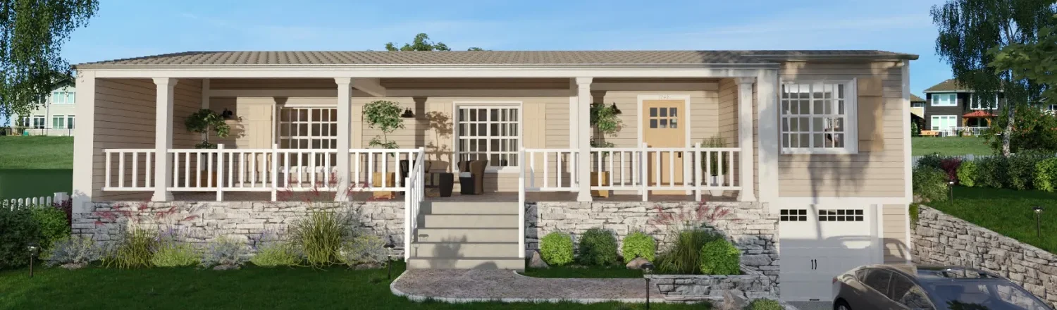 3D render Cedreo - Header blog home addition design