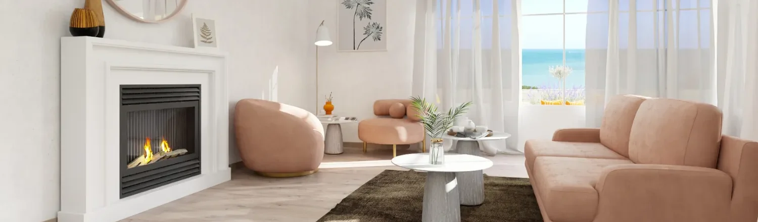 3D render of a livingroom by Cedreo