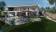 3D render of the rear facade of a modern house designed with Cedreo