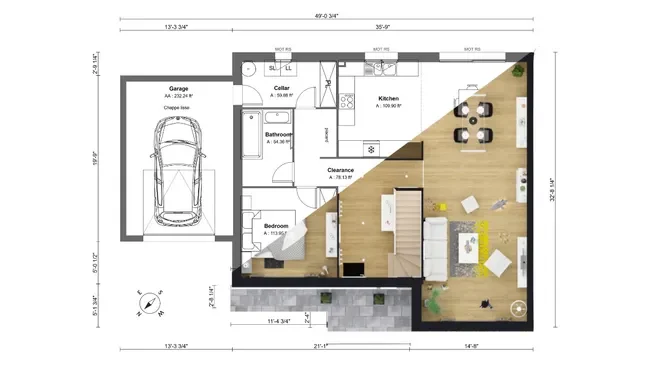 2D & 3D floor plans with Cedreo