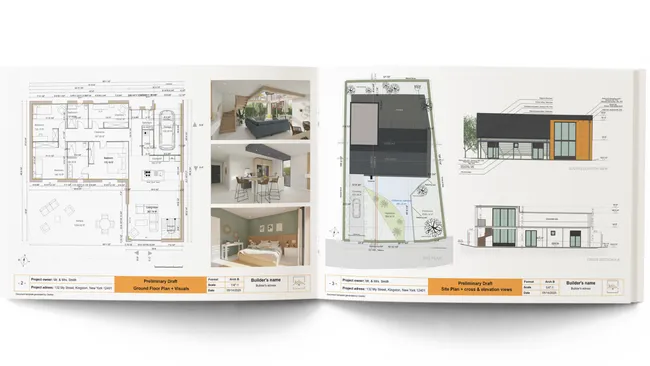 Preliminary draft example designed with Cedreo