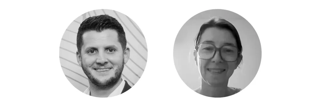 Portraits Anthony Delpech et Hélène Gallot HDI