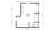 2D floor plan of a bathroom designed with Cedreo