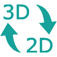Draw in 2D and View in 3D Icon - Cedreo
