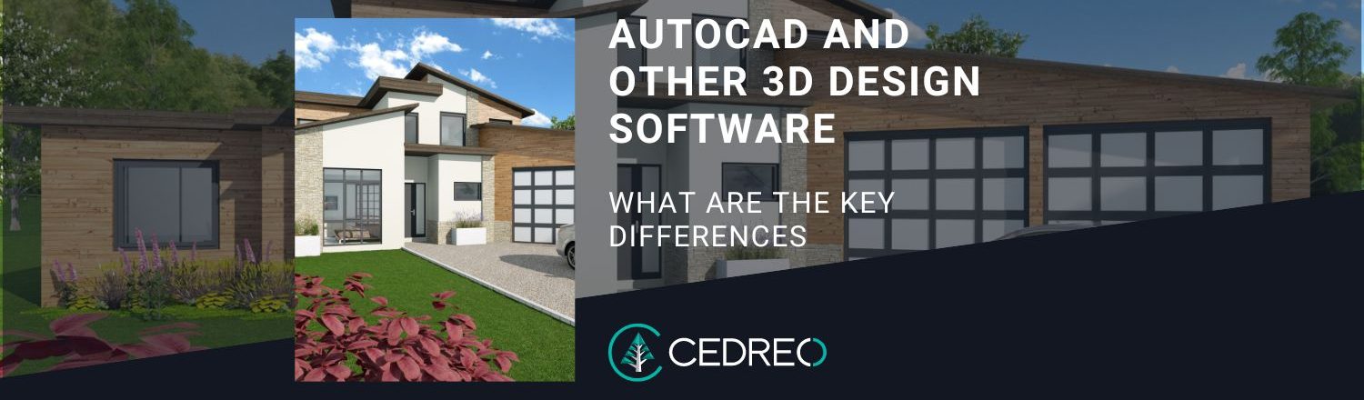 header blog article Differences between AutoCAD and other 3D Design Software
