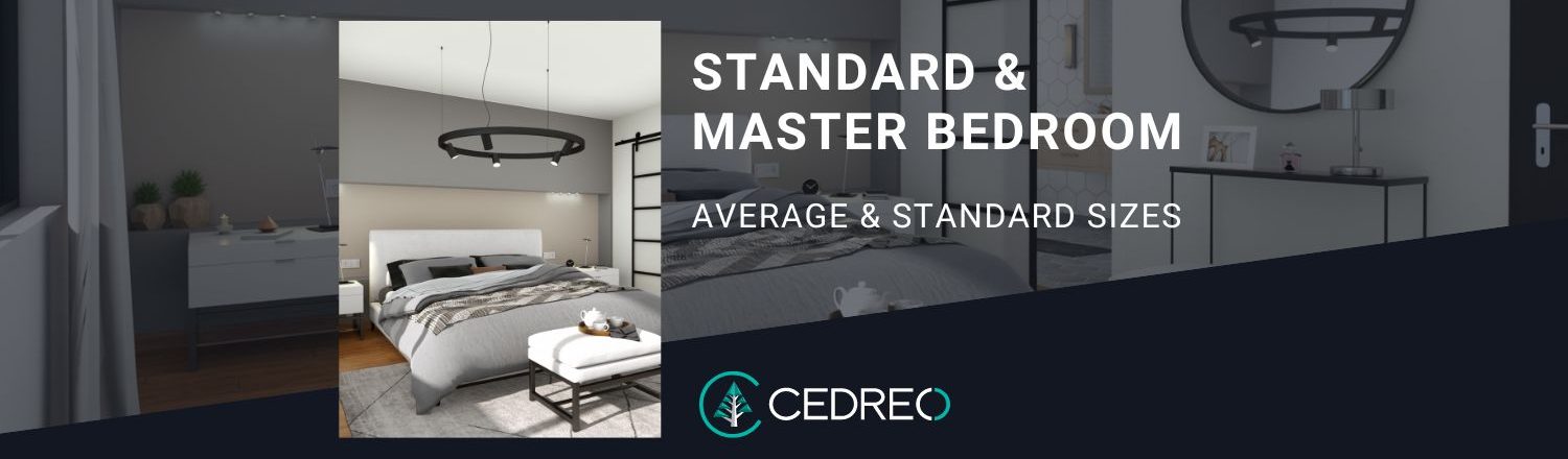 Standard Bedroom and Master Bedroom Average Bedroom Sizes