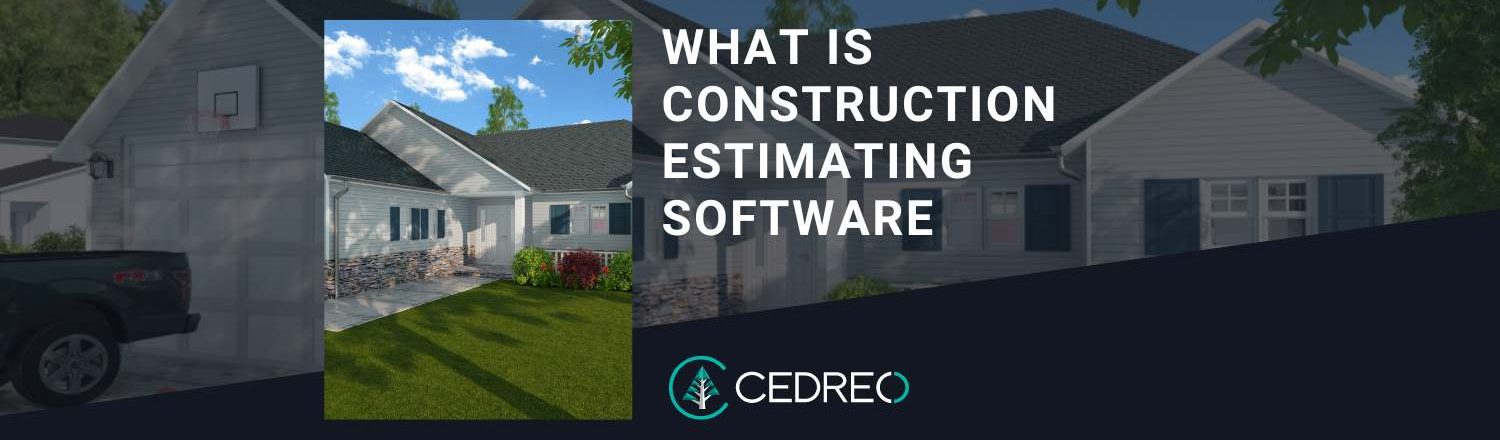 what is construction estimating software