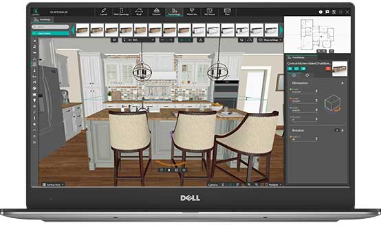 Create kitchen plans online with Cedreo