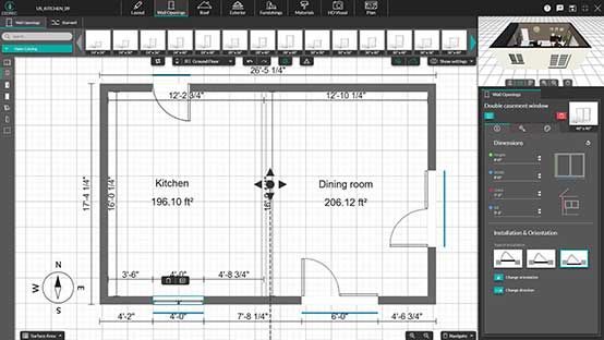 Kitchen Planner Create 2d