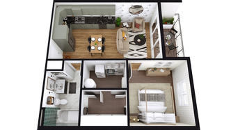 10 Ways To get The Most From Studio Apartment Floor Plans - Décor Aid