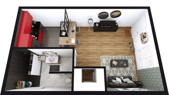 small apartment floor plans