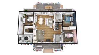 3D House Flip Layout