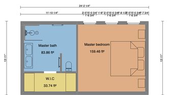 luxury master bathroom floor plans