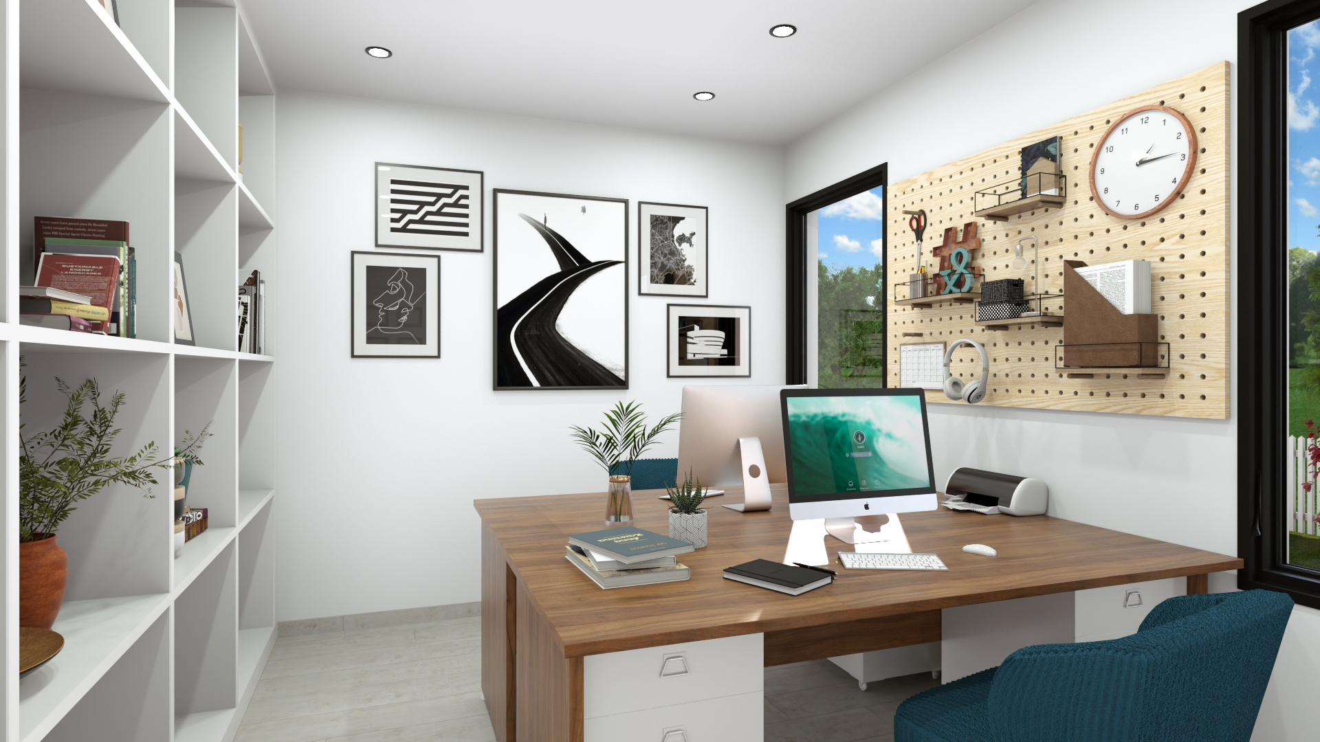 10 Desk Setup Ideas for Home Office for 2024